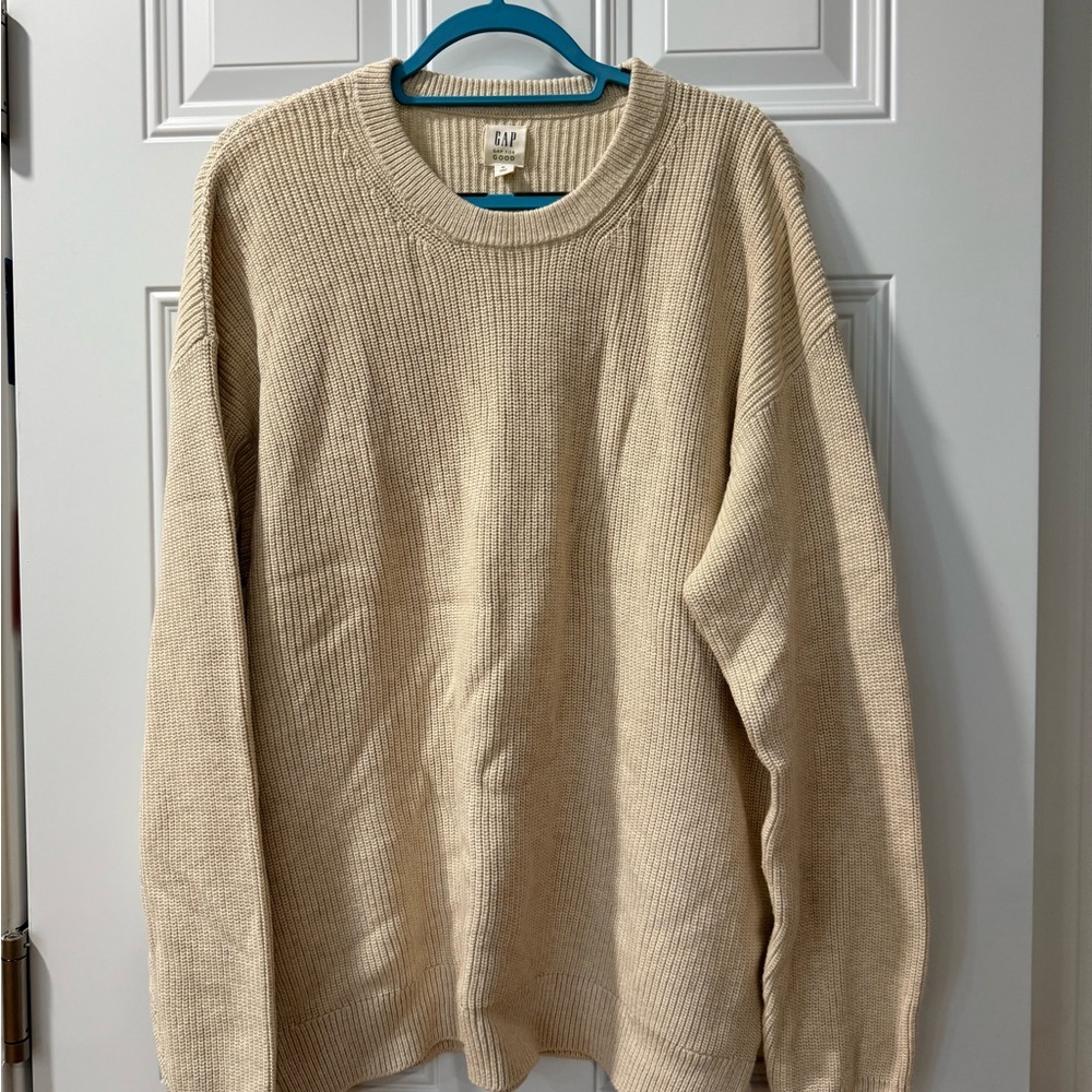 GAP Men's Cream Sweater